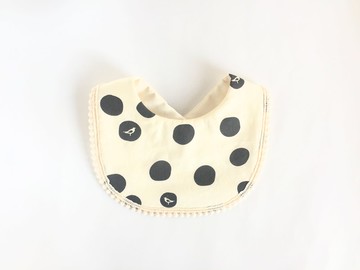 100% 有機棉圍兜 / Kuro no Mizutama and Bird