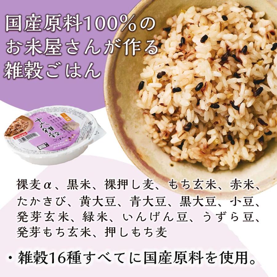 パックご飯 ご飯パック レトルトご飯 雑穀米 玄米 もち麦 4種48個 160g ごはん ご飯 玄米 パック 玄米パックご飯 安い レトルト 発芽玄米 非常食 レンチンご飯