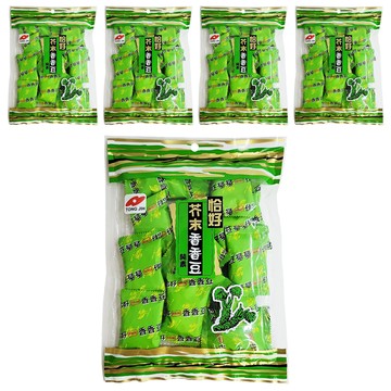TONG JIH 統記食品 恰好 香香豆 芥末味  155g  5袋