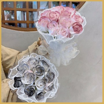 爆款熱推💖全臺免運  畢業花束 花束成品玫瑰花束花束物送老師女友生日禮物情人節母親節高顔值花 JHET
