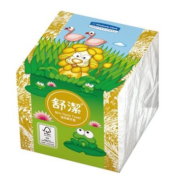 舒潔 迷你擦手紙/26006N/150抽/48包/箱