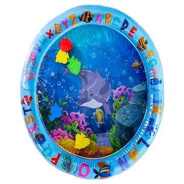 寵物星樂園 寵物水床 加厚加大款  1個  鯊魚 藍色  65 x 65 x 1.6cm