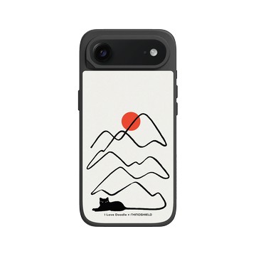 iPhone Air SolidX 黑 - ilovedoodle (Lim Heng Swee) - Cat Landscape - Tail 貓咪尾巴