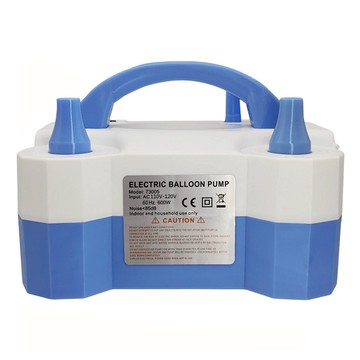 Yamiley 電動打氣筒 淺藍色 快速充氣 輕巧便攜 適用於各種派對活動 輕鬆打造歡樂氣氛  1個