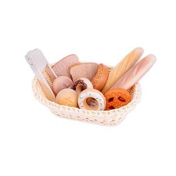 【荷蘭 New Classic Toys】西式麵包籃組合-12件組 10605