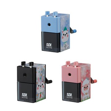 SDI 手牌 萌動物系列 好學生 金屬削鉛筆機 /台 0162P-X