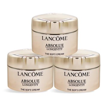 LANCOME 蘭蔻 絕對完美永生玫瑰逆齡乳霜(5ml)X3