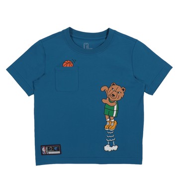 NBA 兒童/青少年 Q版印花 短袖上衣 灰熊隊 3526100882