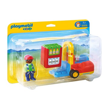 Playmobil 摩比 123系列 6959 起重機 【鯊玩具Toy Shark】