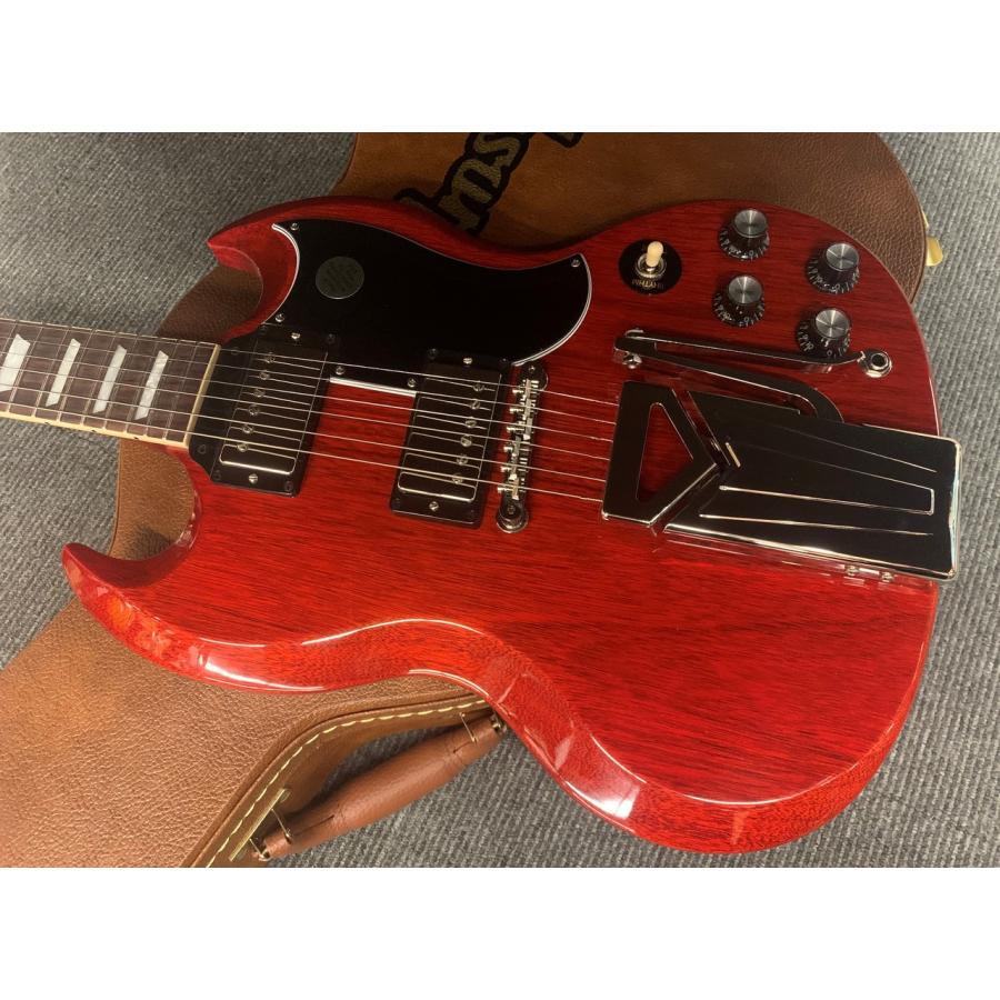 Gibson SG Standard '61 w Sideway Vibrola (#235020373) Vintage Cherry≒3.15kg