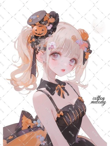 original sticker no.7035 人物ステッカー 原創貼紙 人物貼紙 女孩貼紙 原創人物貼紙