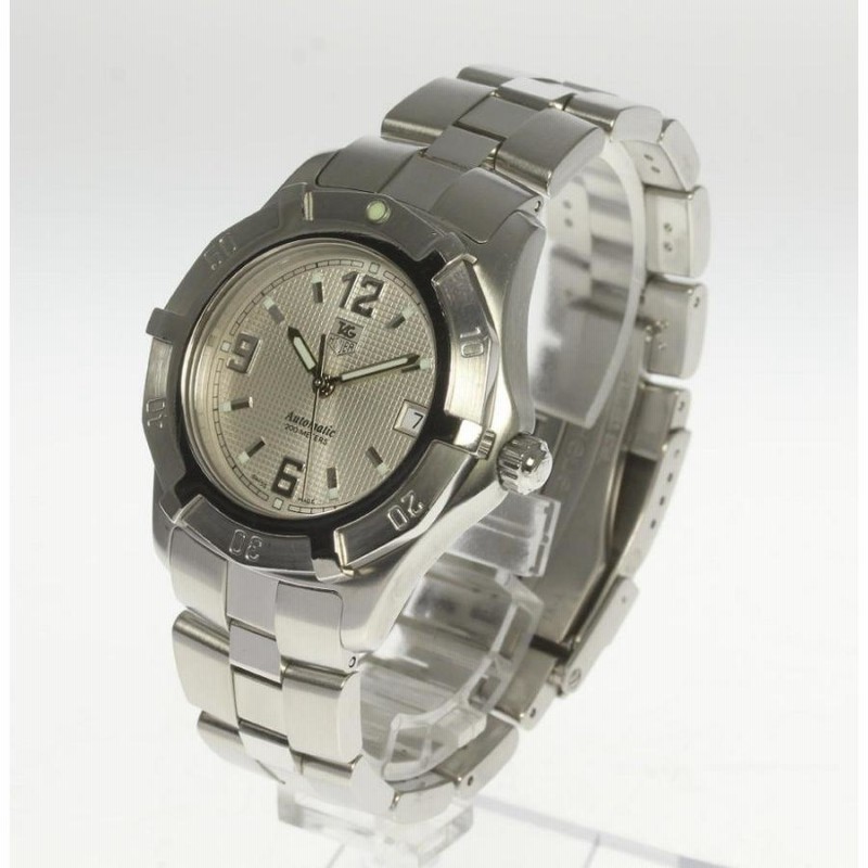 TAG HEUER エクスクルーシブ WN2110 メンズ 自動巻き 稼働 TAG HEUER タグホイヤー WN2110 エクスクルーシブ デイト 自動