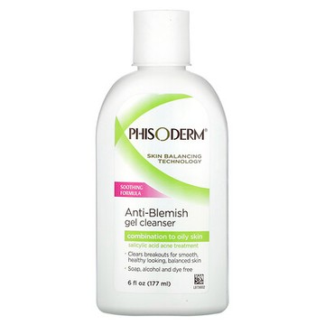 pHisoderm, 淨顏潔面啫喱，6 液量盎司（177 毫升）