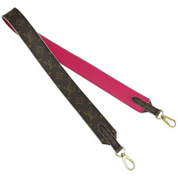 LOUIS VUITTON LV 路易威登 棕色 原花帆布 背帶 J02287 【二手名牌BRAND OFF】