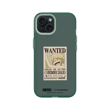 iPhone 15 Clear 憂墨綠 - 航海王 One Piece - 懸賞金系列-香吉士