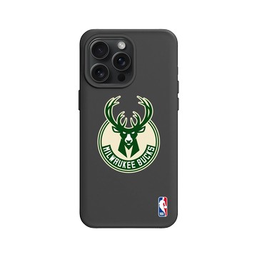 iPhone 15 Pro Max SolidX 黑 - NBA - Logo-密爾瓦基公鹿 Milwaukee Bucks