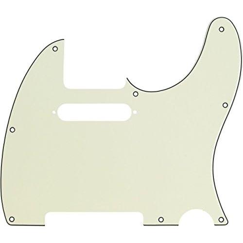 フェンダーピックガード8-HOLE MOUNT MULTI-PLY TELECASTERR PICKGUARD, WHITE