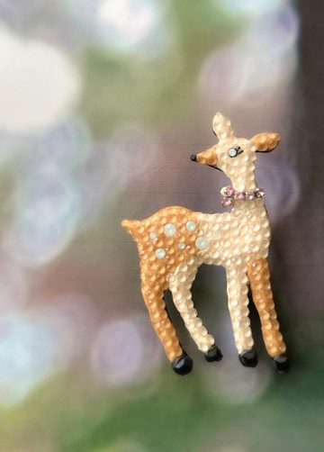 讓可愛的鹿，為資源注入新生命 — 奈良之鹿胸針