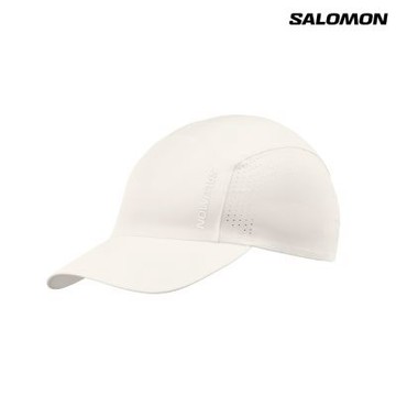 【Salomon 索羅門】SHAKEout 棒球帽 白