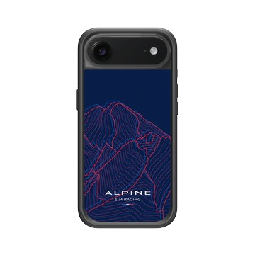 iPhone Air Mod NX -邊框背蓋組合 (相機按鈕) 黑 - Alpine - Alpine Sim Racing