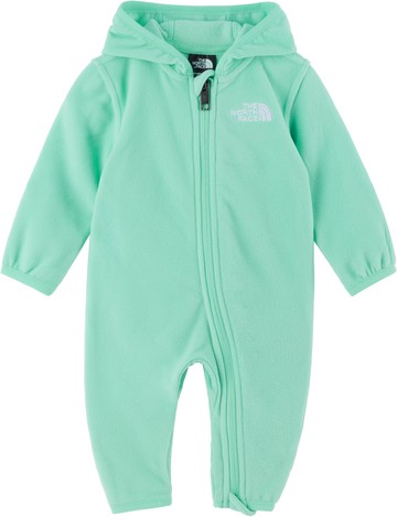 The North Face Kids 蓝色 Glacier 婴儿连身裤