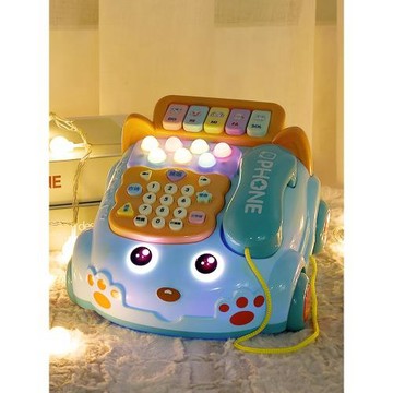 兒童益智早教電話機玩具1到3歲2寶寶一6個月以上0嬰幼兒男女孩10