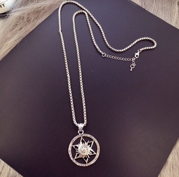 項鏈女潮ins冷淡風輕奢小眾設計感年新款鈦鋼不掉色鎖骨鏈子