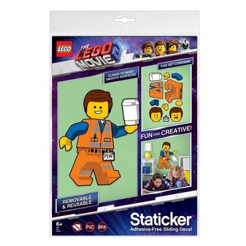 LEGO 樂高 52370 Bag tag 拼圖靜電貼  艾密特  35.5 x 45.5cm