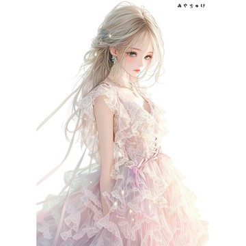 【3 月新品 1】07-117-0131 人物貼紙 輕透感裝飾