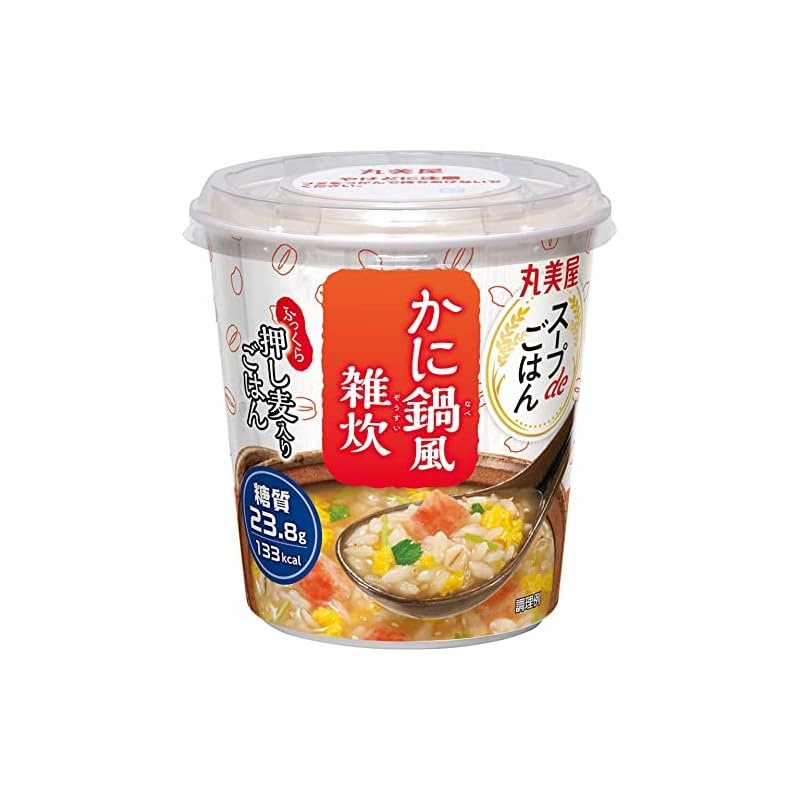 丸美屋 スープdeごはんかに鍋風雑炊 69g 6個