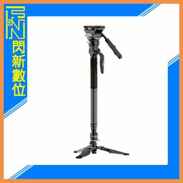 Coman 科漫 M1V5 一鍵升降 單腳架(四節腳管、高度1700mm、5kg承重)公司貨