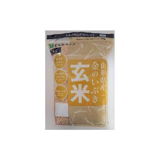 ふるさと納税 山形県 飯豊町 山形県飯豊町産　金のいぶき　玄米4kg（令和5年産）