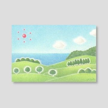 夏日回憶 (明信片，兩張一組)