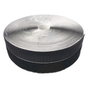 polar bear 北極熊 自黏性魔術帶 FAT2510 25mm x 10m 黑色  1個