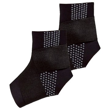 日系可調節透氣薄款護踝 左右通用 32~35cm 黑色 2個