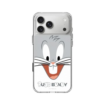iPhone 17 Pro Max Clear Case（相機按鈕） 透明 - 樂一通 Looney Tunes - 大臉兔巴哥