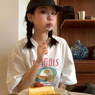 免運 夏季女裝 韓版 100%純棉 寬鬆上衣 短袖t恤 oversize 短袖上衣 shirt 日系穿搭 2767