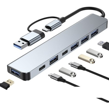 便利生活小物 擴充套件 合金散熱 穩定可靠 USB3.0 拓展塢 typec插頭 usb hdmi