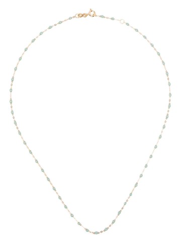 Gigi Clozeau - 18kt yellow gold Gigi Tropic beaded necklace - women - 18kt Gold Plated Brass - One Size