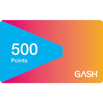 GASH【GASH點卡-500點】