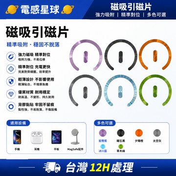 臺灣出貨🔥手機磁吸鐵片超薄 磁吸片 適用17 磁吸環貼 手機貼片 引磁圈  引磁環