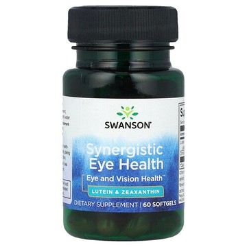 Swanson Vitamins, 協同眼睛健康，60 粒軟凝膠