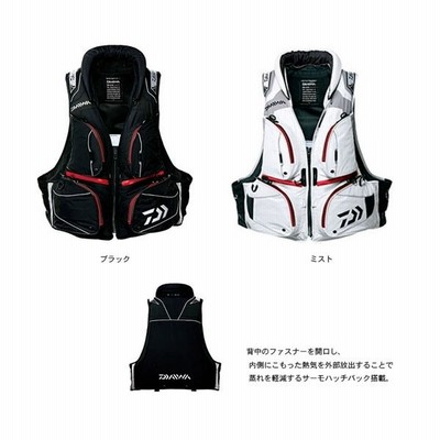 ダイワ グローブライド バリアテック 枕付きフロートベスト ブラック L 通販 Lineポイント最大get Lineショッピング