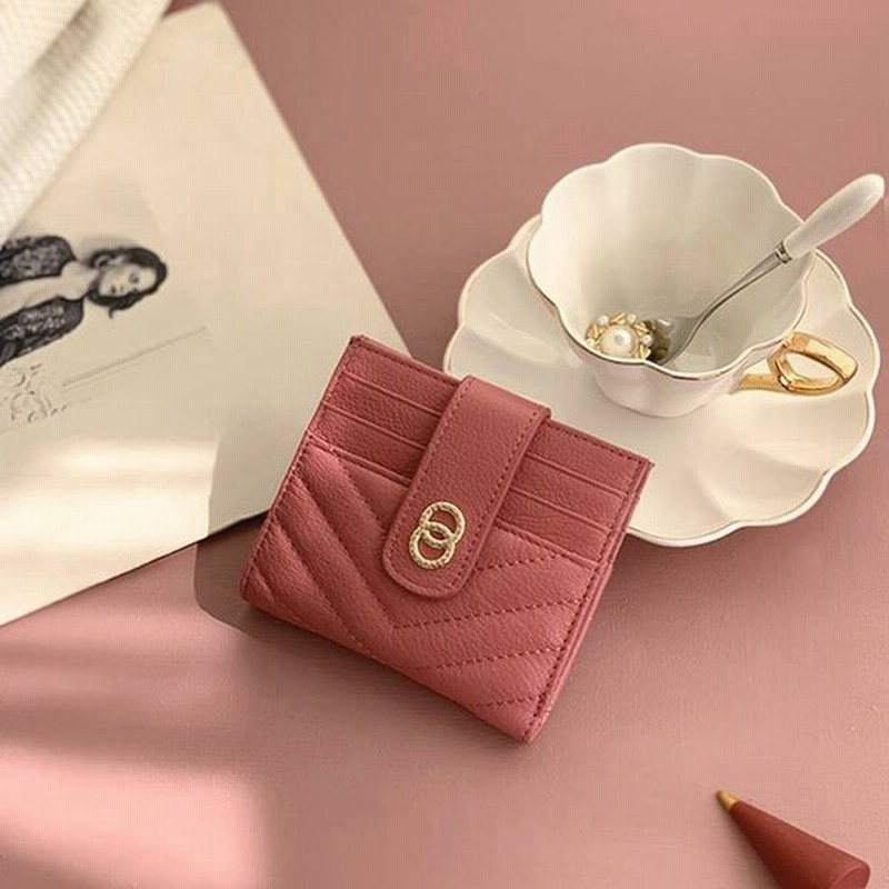 財布 ミニ財布 二つ折り財布 折り畳み財布 コインケース カードケース セカンド財布 レディース向け 本革 レザー 牛皮 ウォレットおしゃれ かわいい 上品 通販 Lineポイント最大0 5 Get Lineショッピング