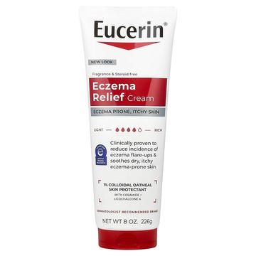 Eucerin, 溼疹緩解膏，無香，8 盎司（226 克）
