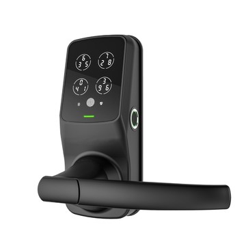 Lockly 美國 把手款智慧電子門鎖 Latch Plus(指紋款)