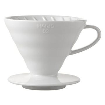 HARIO 好璃奧 V60 02磁石濾杯  V60陶瓷濾杯  1個  1~4杯
