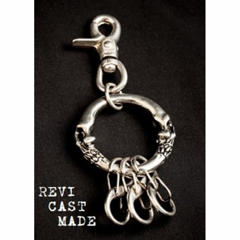 Revi Cast Made Ego Tripping レヴィキャストメイド エゴトリッピング スカルbigリングチェーンキーホルダー キーリング キー 通販 Lineポイント最大1 0 Get Lineショッピング