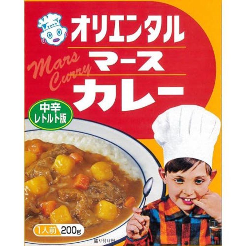 20箱セット オリエンタル マースカレー レトルト版 200g ×20箱セット(箱入) 全国こだわりご当地カレー