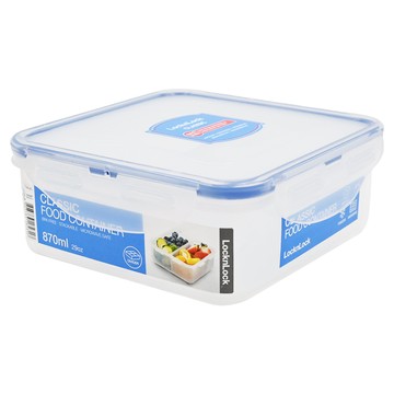 LocknLock 樂扣樂扣 PP微波保鮮盒 附隔盒  HPL823C 870ml  1個